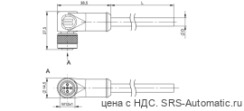 Разъем с кабелем Balluff BCC M425-0000-1B-031-PS72N1-050-C009 - Разъем с кабелем Balluff BCC M425-0000-1B-031-PS72N1-050-C009