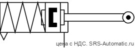 Festo DFSP-Q-50-20-PR-PA Пневмоцилиндр - Festo DFSP-Q-50-20-PR-PA Пневмоцилиндр