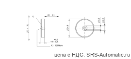 Транспондер RFID Balluff BIS M-132-10/L-HT - Транспондер RFID Balluff BIS M-132-10/L-HT
