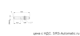 Индуктивный датчик Balluff BES M05ED-POC15B-S26G - Индуктивный датчик Balluff BES M05ED-POC15B-S26G