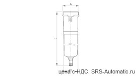 Aventics Ресиверы, Cерия NL4-CLC – 1827009603 - Aventics Ресиверы, Cерия NL4-CLC – 1827009603