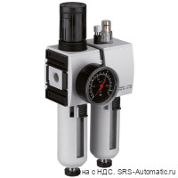Aventics Блок подготовки воздуха, 2-х секционный, Cерия AS2-ACD – R412006300