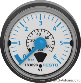 Festo MA-23-6-R1/8 Манометр - Festo MA-23-6-R1/8 Манометр