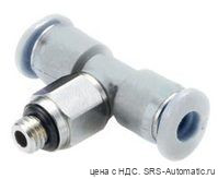 M02670406 Drehbare T-Einschraubverschraubung ø4mm M6 - M02670406 Drehbare T-Einschraubverschraubung ø4mm M6