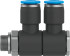 Festo QSLV2-G1/8-6 Штуцер - Festo QSLV2-G1/8-6 Штуцер