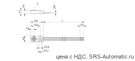 Индуктивный датчик Balluff BES R04KC-NSD15B-LV00,5 - Индуктивный датчик Balluff BES R04KC-NSD15B-LV00,5