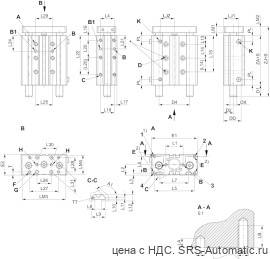 Aventics Цилиндры со встроенными направляющими, Cерия GPC-BV – 0822067001 - Aventics Цилиндры со встроенными направляющими, Cерия GPC-BV – 0822067001