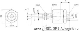Aventics Компенсирующая муфта, сферическая, Cерия PM5 – R412026143 - Aventics Компенсирующая муфта, сферическая, Cерия PM5 – R412026143