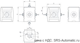 Aventics Разветвитель, Cерия AS3-DIC – R412007249 - Aventics Разветвитель, Cерия AS3-DIC – R412007249