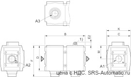 Aventics Блок плавного пуска, с электрическим управлением, Cерия AS3-SSU – R412007394 - Aventics Блок плавного пуска, с электрическим управлением, Cерия AS3-SSU – R412007394