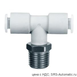 Тройник цанговый переходной SMC KG-T04-M5 - Тройник цанговый переходной SMC KG-T04-M5
