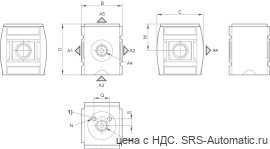 Aventics Разветвитель, Cерия AS2-DIC – R412006249 - Aventics Разветвитель, Cерия AS2-DIC – R412006249