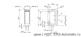Оптический датчик Balluff BOS 6K-NU-RE10-02 - Оптический датчик Balluff BOS 6K-NU-RE10-02
