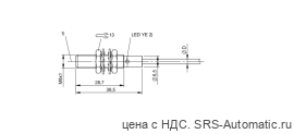 Оптический датчик Balluff BOS 08E-PS-LE20-02 - Оптический датчик Balluff BOS 08E-PS-LE20-02