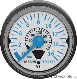 Festo MA-23-16-R1/8 Манометр - Festo MA-23-16-R1/8 Манометр