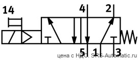 Festo MN1H-5/2-D-2-FR-C Распределитель - Festo MN1H-5/2-D-2-FR-C Распределитель