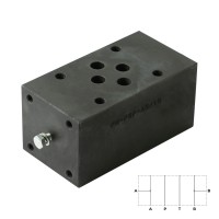 PM-PSP-AB/10N_1950611 - Плита для реле давления, CETOP 03, каналы А, В сталь