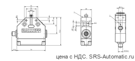 Одиночный выключатель Balluff BNS 813-FR-60-186-S4L - Одиночный выключатель Balluff BNS 813-FR-60-186-S4L