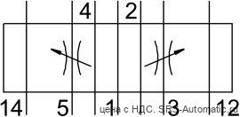 Festo VABF-S1-1-F1B1-C Плита дроссельная - Festo VABF-S1-1-F1B1-C Плита дроссельная