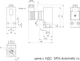 Aventics Переключатели, срабатывающие от давления, Cерия PM1 – R412010711 - Aventics Переключатели, срабатывающие от давления, Cерия PM1 – R412010711