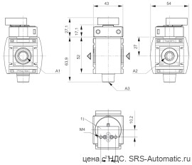Aventics 3/2 -пневмораспределитель, с электрическим управлением, Cерия AS1-SOV – R412014746 - Aventics 3/2 -пневмораспределитель, с электрическим управлением, Cерия AS1-SOV – R412014746