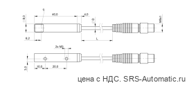 Оптический датчик Balluff BOS Q08M-X-KS21-00,2-S49 - Оптический датчик Balluff BOS Q08M-X-KS21-00,2-S49