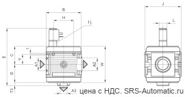 Aventics 3/2 -пневмораспределитель, с электрическим управлением, Cерия NL6-SOV – 0821300964 - Aventics 3/2 -пневмораспределитель, с электрическим управлением, Cерия NL6-SOV – 0821300964