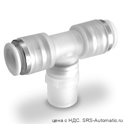 SMC KP-T10-02 Тройник цанговый переходной - SMC KP-T10-02 Тройник цанговый переходной