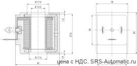 Соленоид 30 mm серия x2f  sol20 110 a a 000 - Соленоид 30 mm серия x2f  sol20 110 a a 000