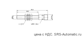 Индуктивный датчик Balluff BES M08MH1-PSC30B-S04G-101 - Индуктивный датчик Balluff BES M08MH1-PSC30B-S04G-101