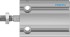 Festo DPDM-16-5-PA Пневмоцилиндр - Festo DPDM-16-5-PA Пневмоцилиндр