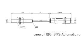 Индуктивный датчик Balluff BES M08MH-PSC40B-BP00,2-GS04-507 - Индуктивный датчик Balluff BES M08MH-PSC40B-BP00,2-GS04-507