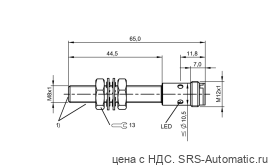 Индуктивный датчик Balluff BES M08EH1-NSC20B-S04G-S - Индуктивный датчик Balluff BES M08EH1-NSC20B-S04G-S