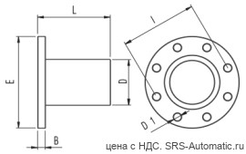 Адаптер фланцевый 90015 00 001 - Адаптер фланцевый 90015 00 001