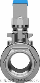 Festo VZBE-11/2-T-63-D-2-M-V15V15 Кран шаровой - Festo VZBE-11/2-T-63-D-2-M-V15V15 Кран шаровой