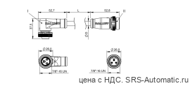 Соединительный кабель Balluff BCC A323-A313-30-345-VX43W6-006 - Соединительный кабель Balluff BCC A323-A313-30-345-VX43W6-006