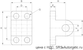 Aventics Проушины – R422003610 - Aventics Проушины – R422003610
