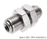 100290600 Gerade Schottverbindung ø6mm M14x1,5 - 100290600 Gerade Schottverbindung ø6mm M14x1,5
