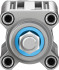 Festo DSBC-32-125-PPSA-N3 Пневмоцилиндр - Festo DSBC-32-125-PPSA-N3 Пневмоцилиндр