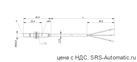 Индуктивный датчик Balluff BES M05ED-PSC50F-EP02 - Индуктивный датчик Balluff BES M05ED-PSC50F-EP02