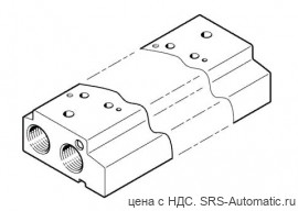 Festo VABM-C7-12P-G18-6 Плита монтажная - Festo VABM-C7-12P-G18-6 Плита монтажная