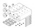 Festo VABM-B10-30E-G34-4 Плита монтажная - Festo VABM-B10-30E-G34-4 Плита монтажная