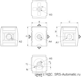 Aventics Разветвитель, Cерия AS2-DIS – R412006251 - Aventics Разветвитель, Cерия AS2-DIS – R412006251