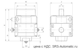 Aventics 3/2-запорный клапан, с механическим управлением, Cерия NL1-BAV – 0821300772 - Aventics 3/2-запорный клапан, с механическим управлением, Cерия NL1-BAV – 0821300772