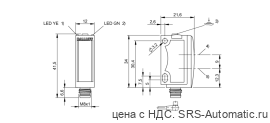 Оптический датчик Balluff BOS 6K-PU-LE10-S49 - Оптический датчик Balluff BOS 6K-PU-LE10-S49