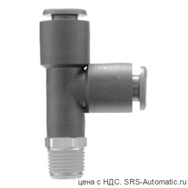 Тройник цанговый переходной SMC KR-Y10-01S - Тройник цанговый переходной SMC KR-Y10-01S