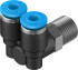 Festo QSYL-1/8-4 Штуцер - Festo QSYL-1/8-4 Штуцер
