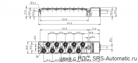 Распределительная коробка Balluff BPI AM303P-5K-B0-KPXC0-030 - Распределительная коробка Balluff BPI AM303P-5K-B0-KPXC0-030