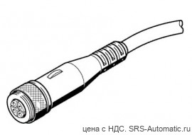 Festo SIM-M12-5GD-5-PU Кабель - Festo SIM-M12-5GD-5-PU Кабель