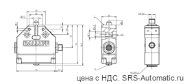 Одиночный выключатель Balluff BNS 819-FK-60-101-FD-S4R - Одиночный выключатель Balluff BNS 819-FK-60-101-FD-S4R